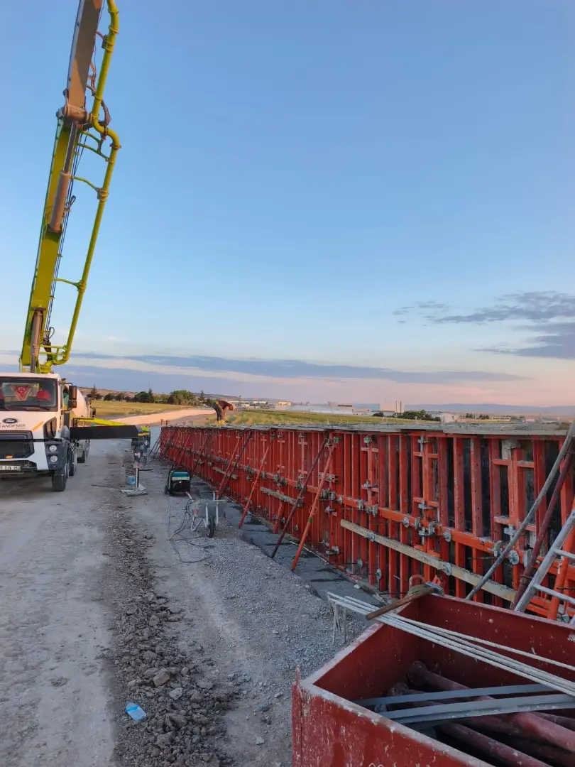 ASELSAN GÖLBAŞI YEREŞKESİ 2. ETAP ÇEVRE DUVARI YAPIM İŞLERİ 