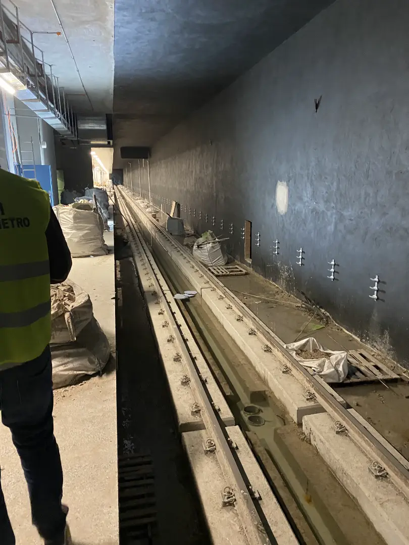 Kızılay-Akm (M4) Metro Hattı İstasyonu Kaba - İnce İşler
